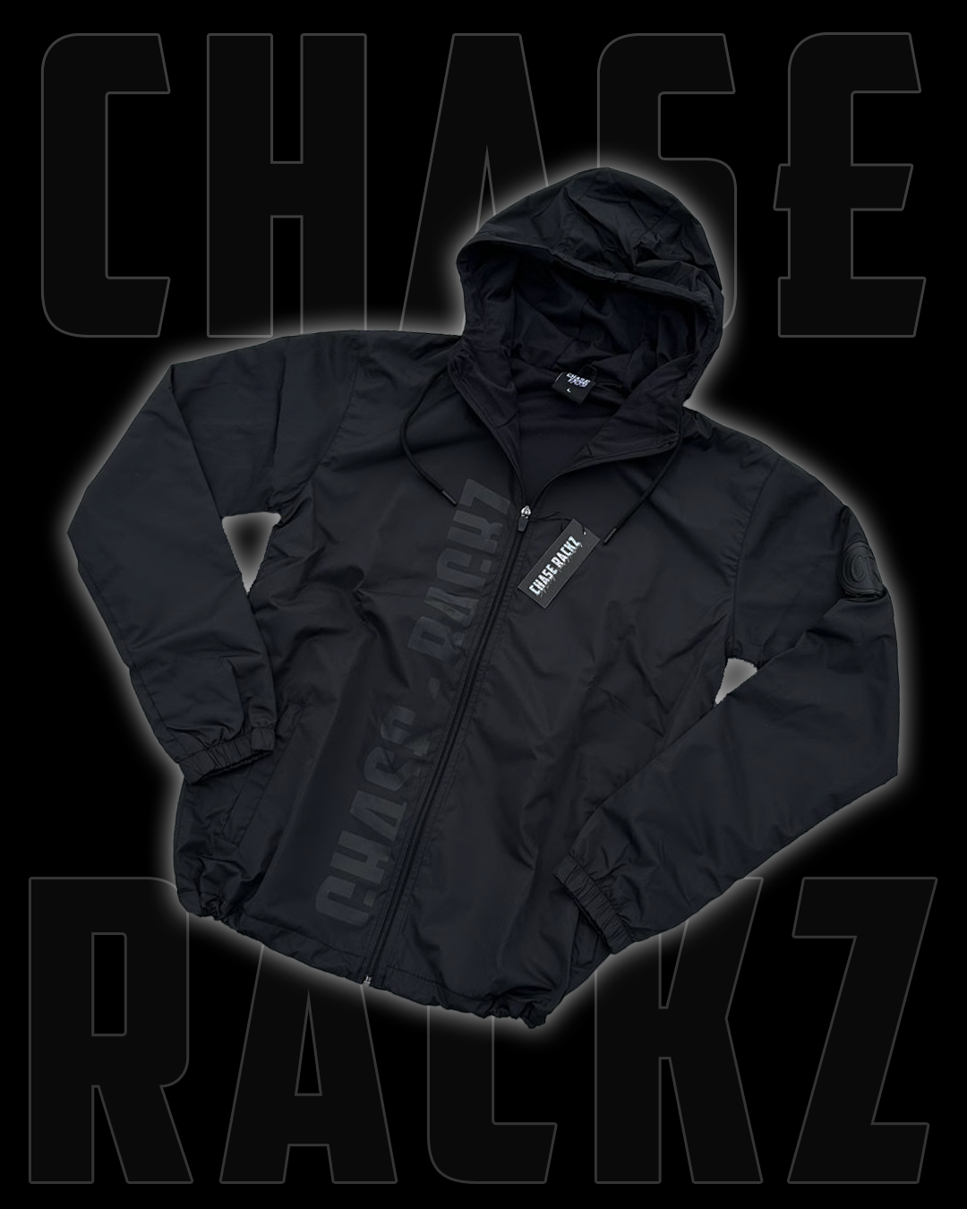 BLACK OUT WINDBREAKER