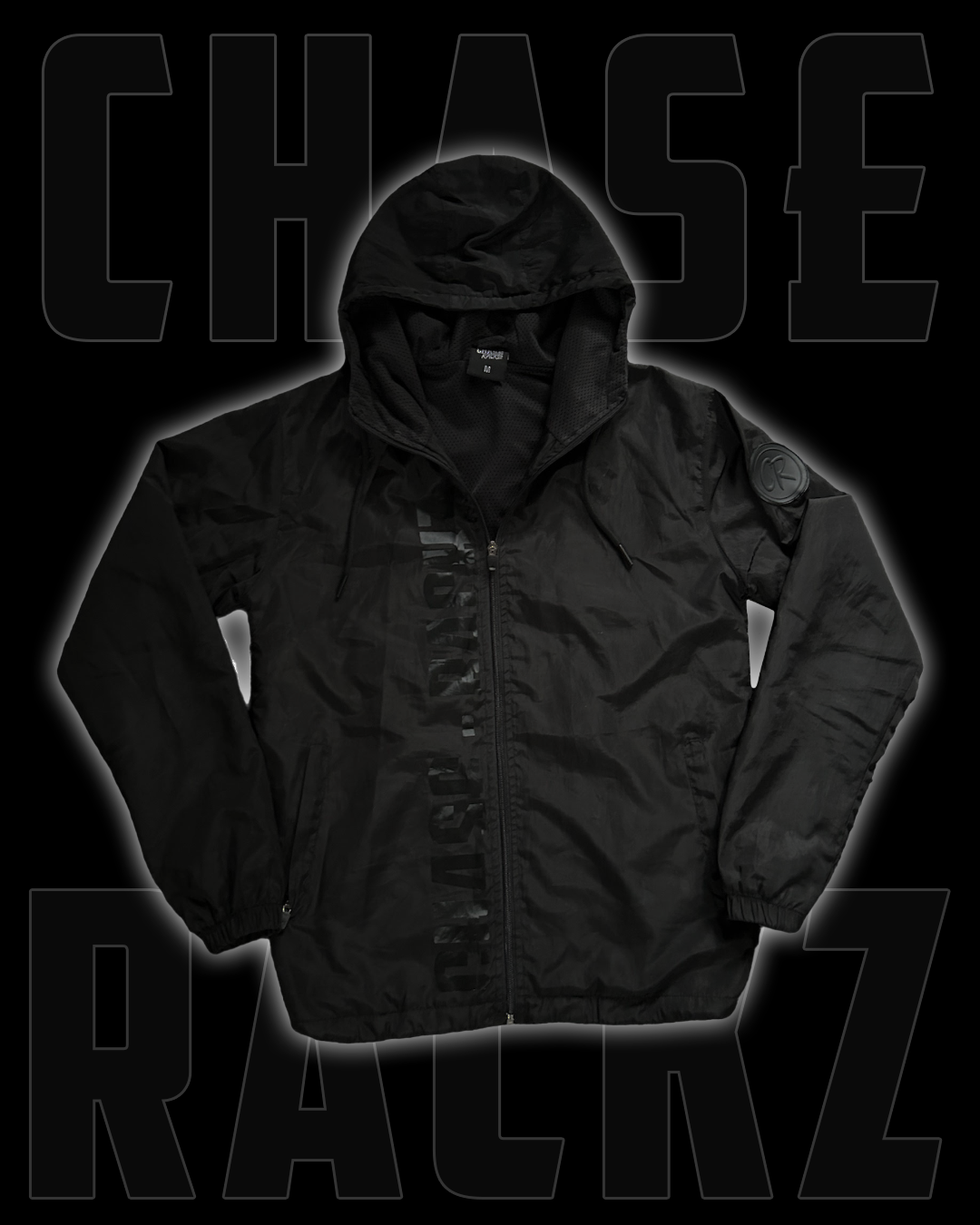 BLACK OUT WINDBREAKER