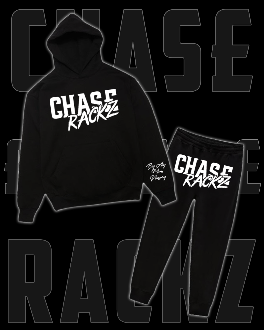 OG BLACK / WHITE TRACKY – CHASE RACKZ